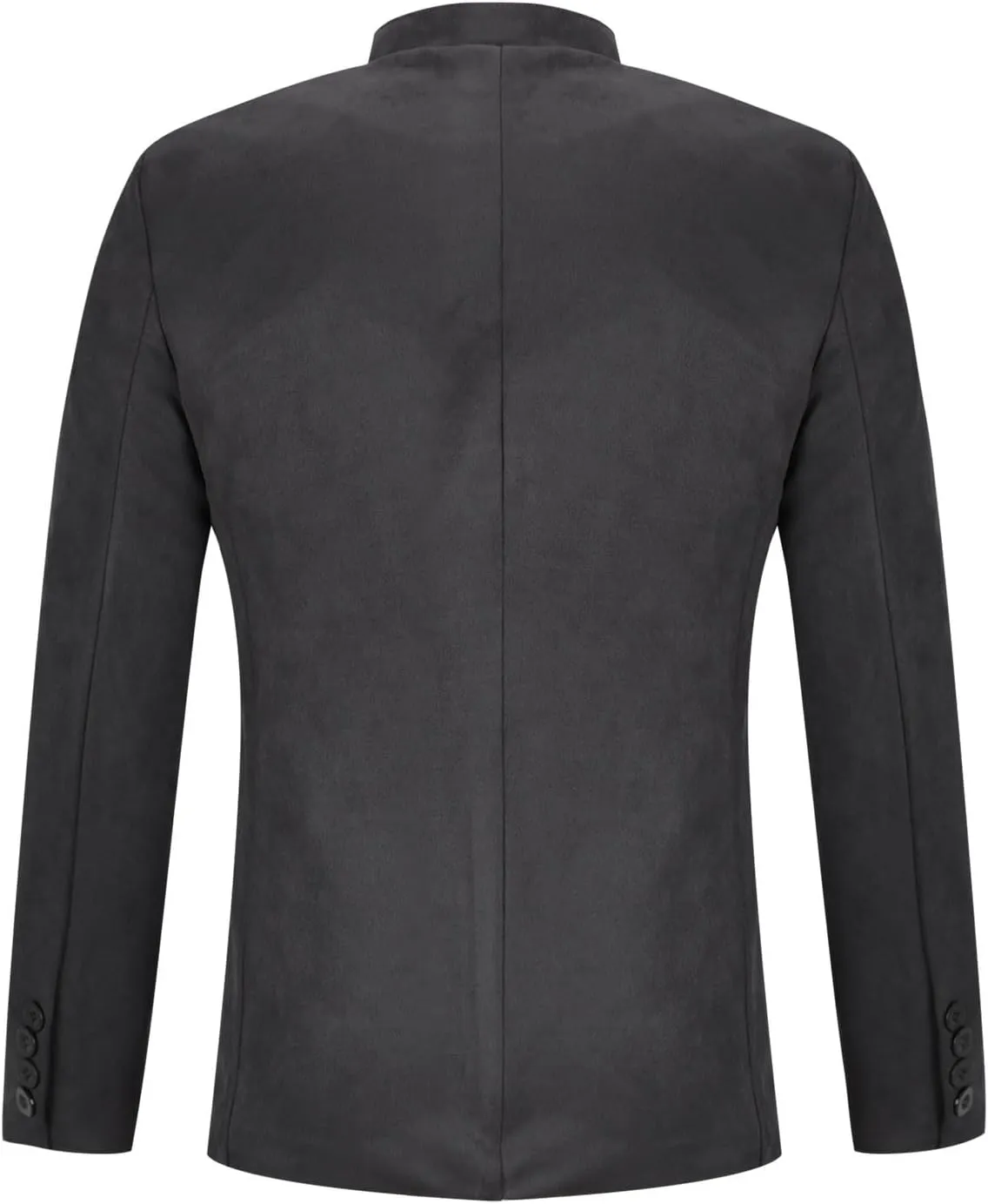 Mens Casual Long Trench Jacket Fall Winter Trendy Long Sleeve Coats Lapel Loose Fit Windproof Jacket Tops Blazers