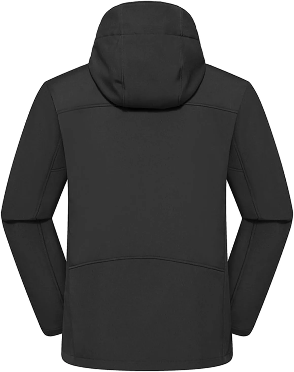 Mens Fall Winter Rain Jacket Fleece Warm Waterproof Windbreaker Raincoat With Hood Hiking Mountain Windproof Coats