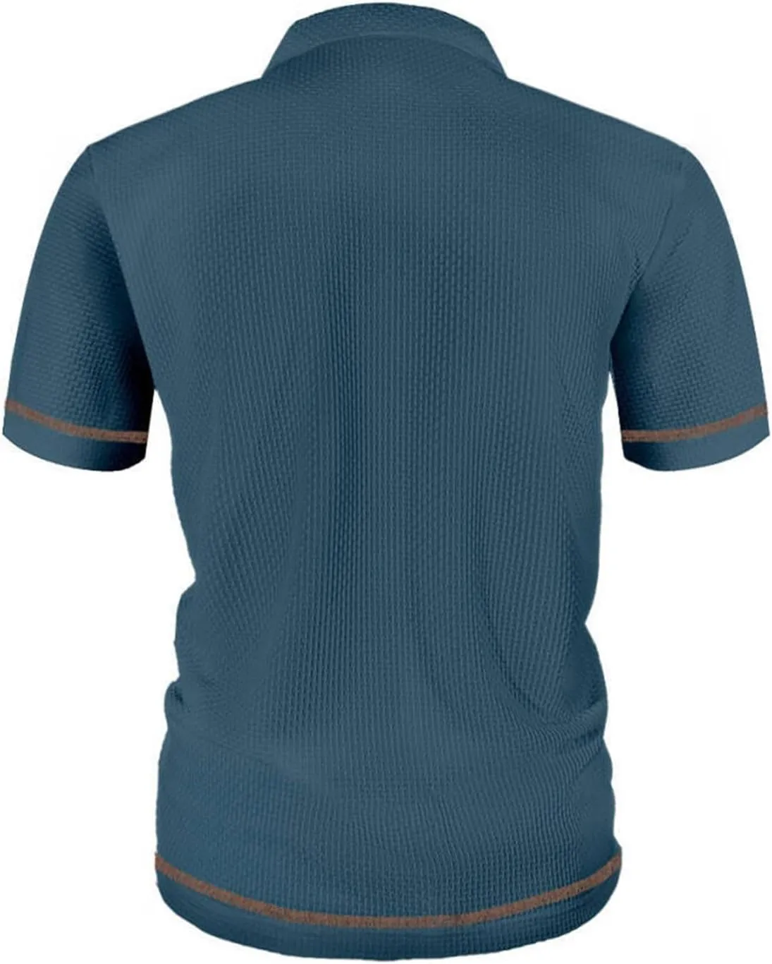Men's Mesh Ice Silk Polo Shirt Slim Fit Collared Short Sleeve Cool Skin-Friendly Quick-Drying Stretch Tshirts