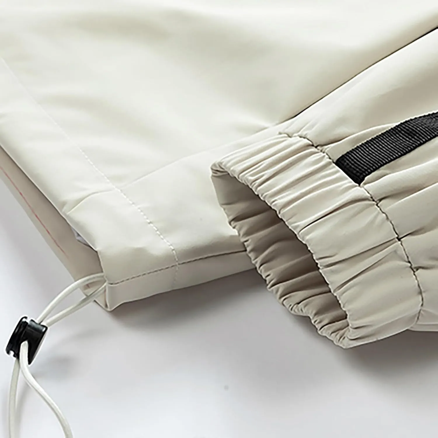 Men's Oversized Rain Jacket Lightweight Waterproof Hooded Jacket Pockets Windbreaker Outdoor Hiking Travel Raincoat
