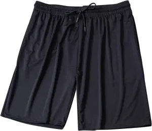 Men's Pajama Shorts Cotton Lounge Sleep Shorts Elastic Waist Sleepwear Pants with Pockets
