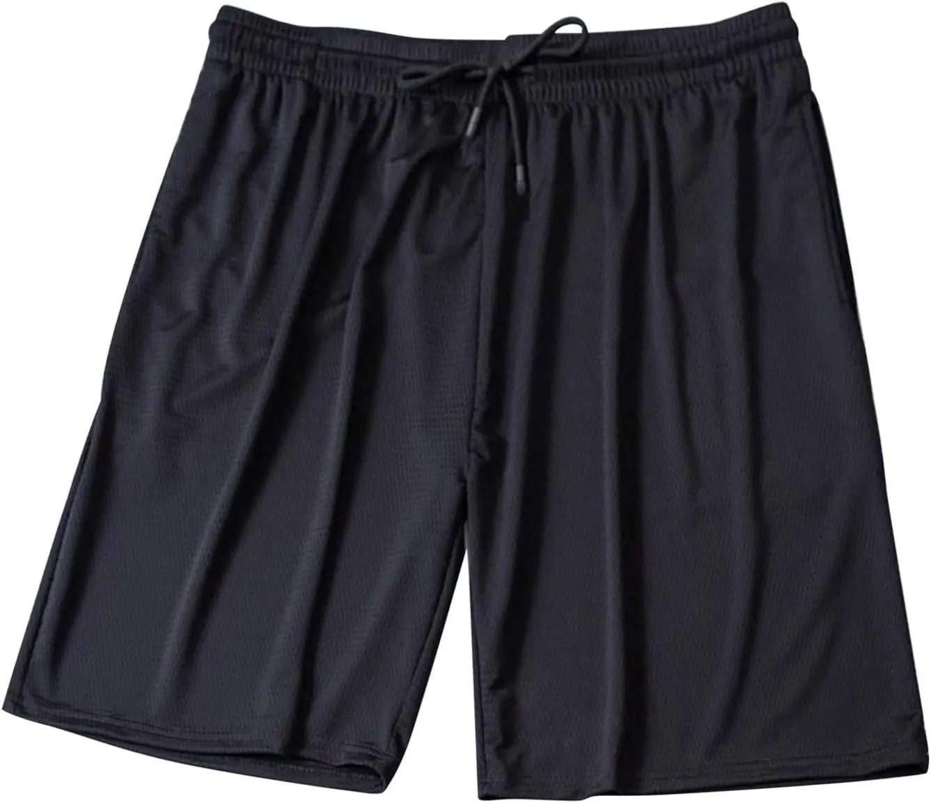 Men's Pajama Shorts Cotton Lounge Sleep Shorts Elastic Waist Sleepwear Pants with Pockets