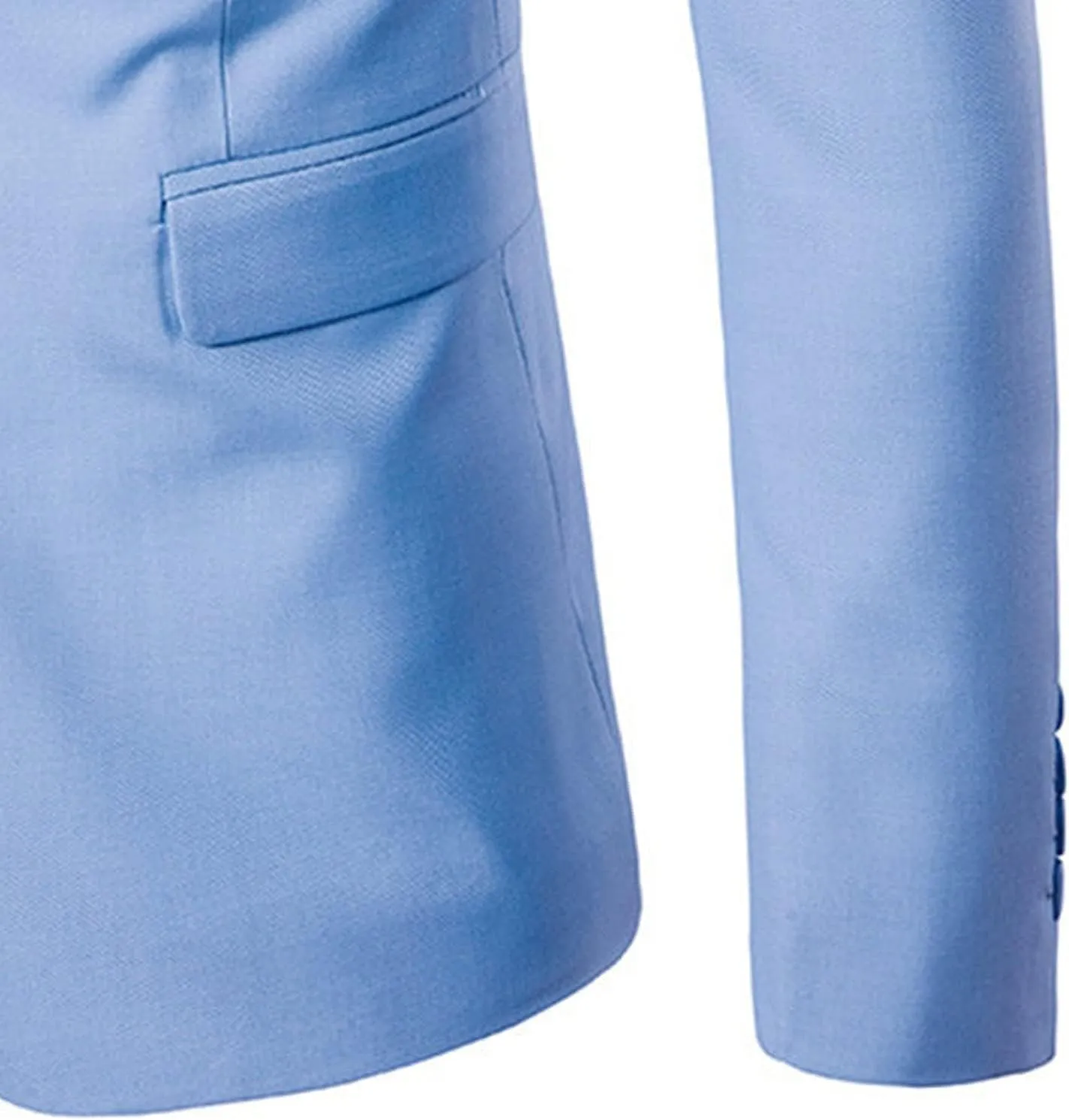 Men's Slim Fit Suit Jacket Business Casual Blazer Jackets Lightweight Sport Coats for Wedding Prom Party