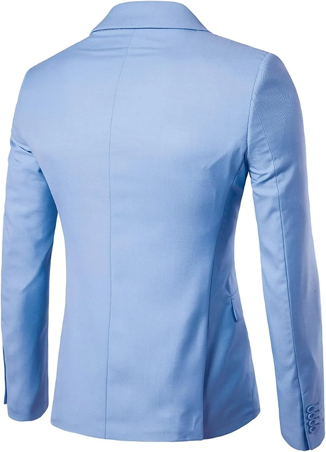 Men's Slim Fit Suit Jacket Business Casual Blazer Jackets Lightweight Sport Coats for Wedding Prom Party
