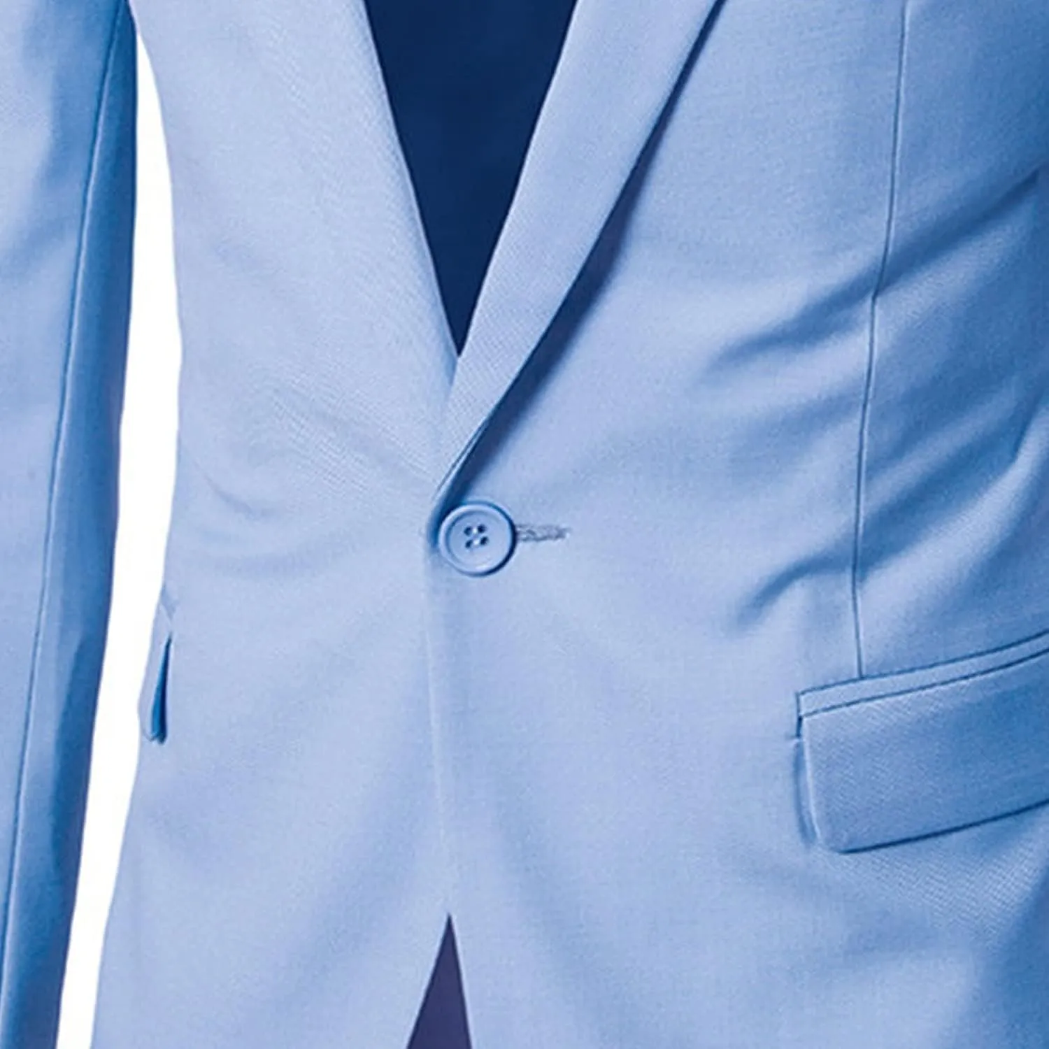 Men's Slim Fit Suit Jacket Business Casual Blazer Jackets Lightweight Sport Coats for Wedding Prom Party