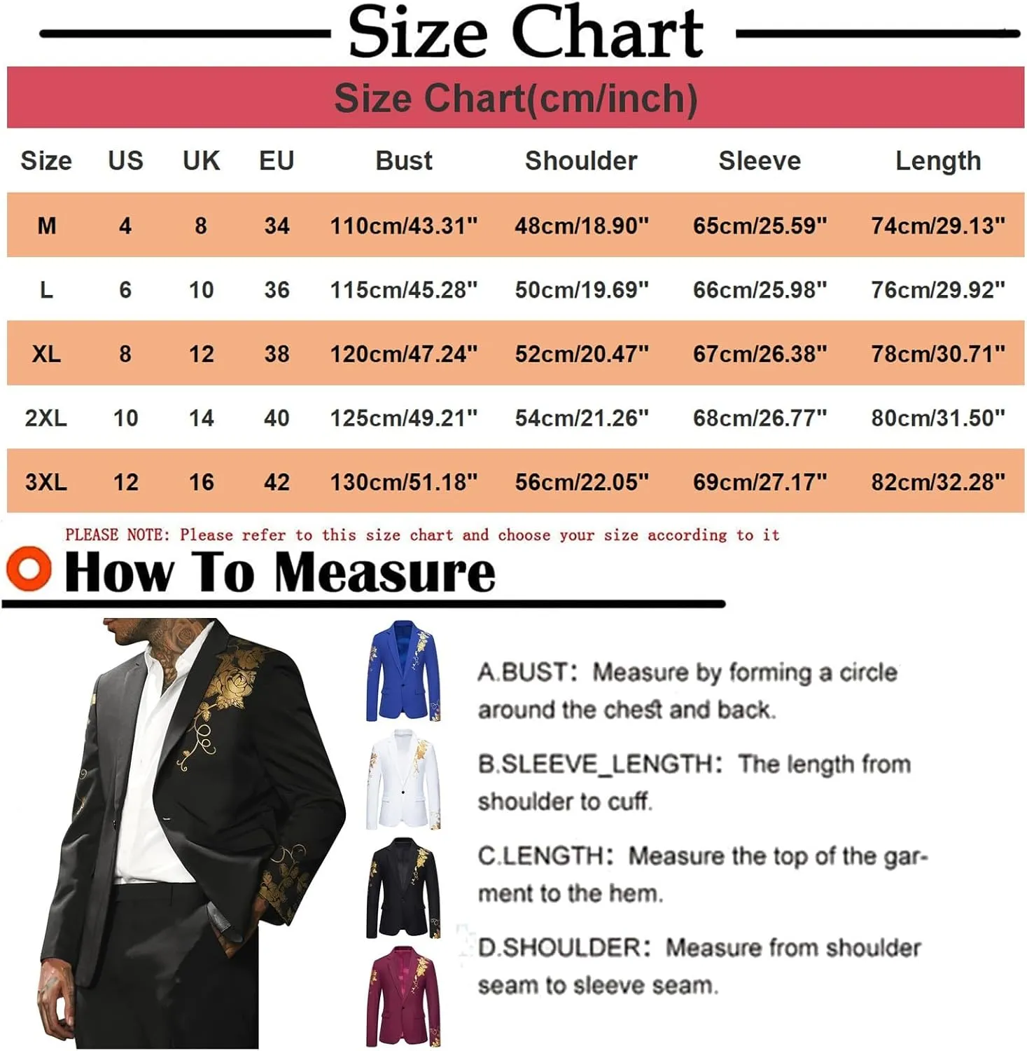 Mens Solid Blazers Stand Collar Buttons Long Sleeves Suits Coats Elegant Luxurious Dinner Wedding Party Suit Jackets