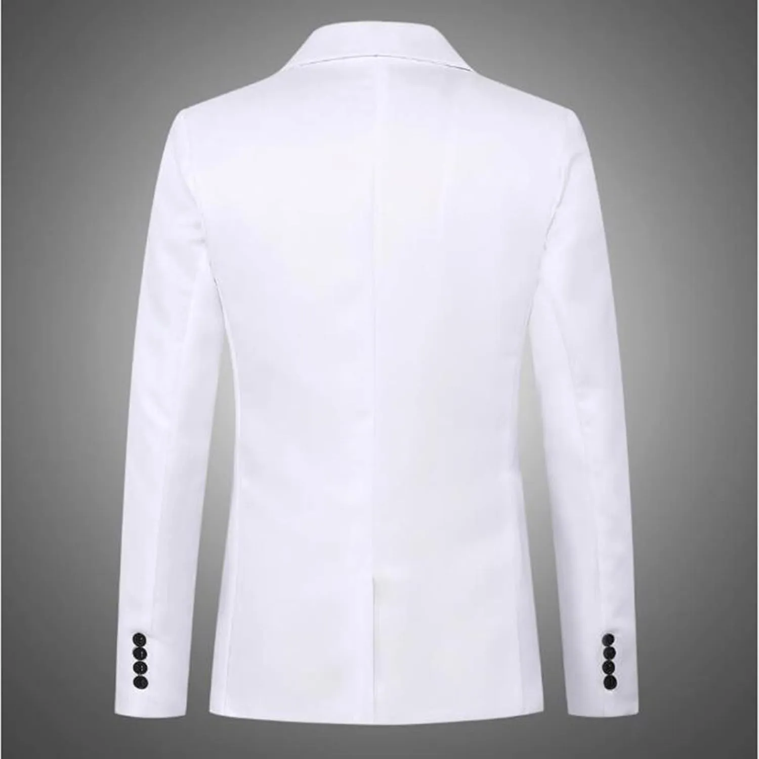 Men's Suit Jacket Classic Fit Patchwork Blazer Stretch One Button Regular Pocket Lapel Premium Knit Dinner Sport Coat