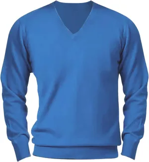 Mens V Neck Pullover Sweaters 2023 Fashion Cassual Sweatshirts Classic Fit Fine Cotton V-Neck Sweaters