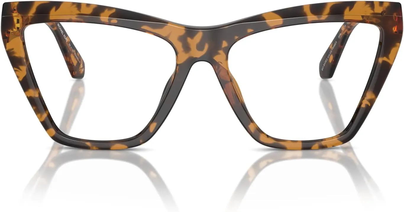Michael Kors Women's Mk4118u Hawaii Universal Fit Cat Eye Prescription Eyewear Frames