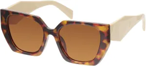mosanana Square Cat Eye Sunglasses for Women Trendy Geometric Style Model-COCO