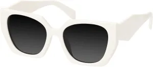 mosanana Square Cat Eye Sunglasses for Women Trendy Geometric Style Model-COCO