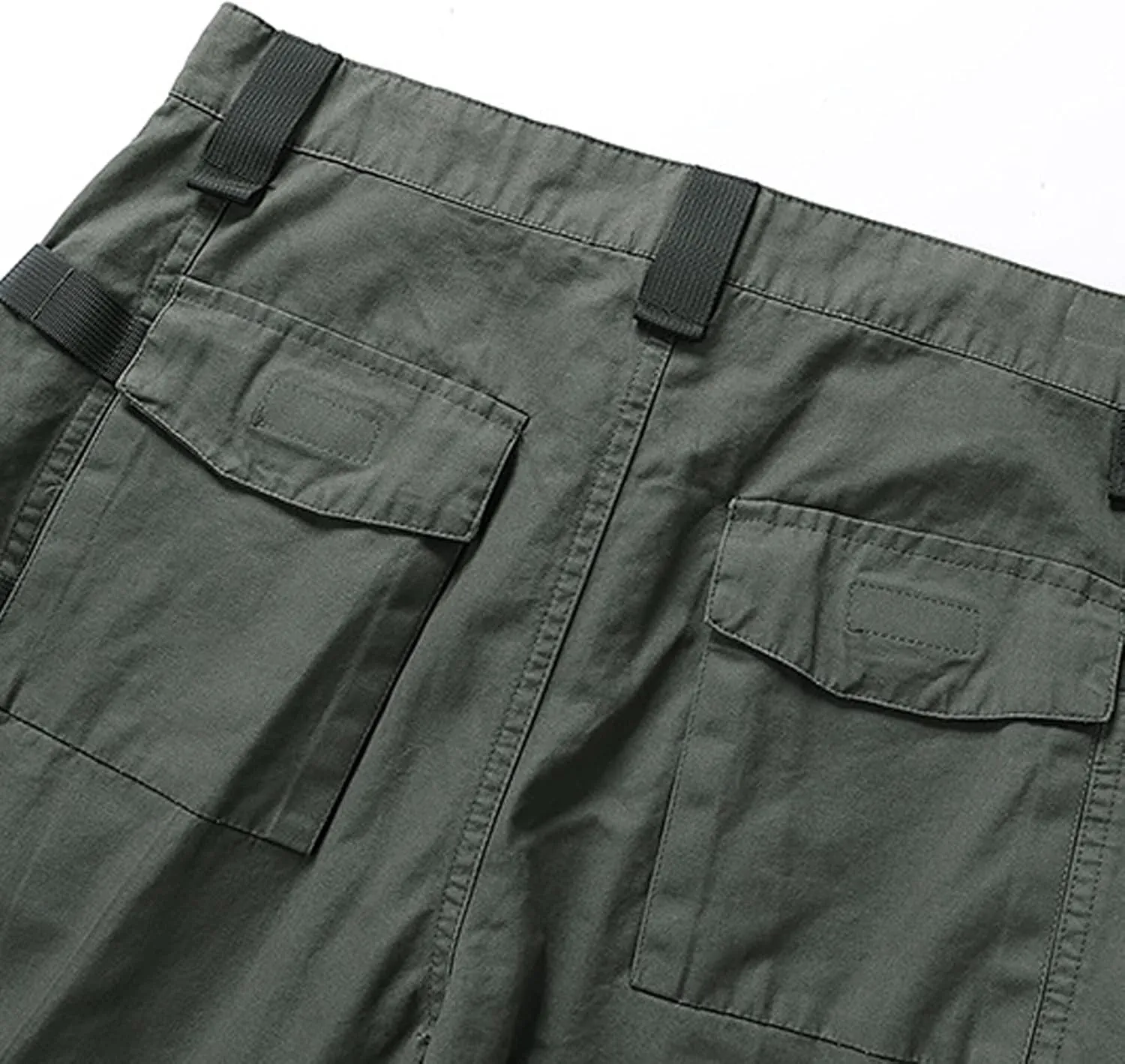 Muscularfit Cotton Mens Shorts Regular Big and Tall Multi Pockets Cargo Shorts 7" Inseam Summer Casual Sport Tooling Shorts