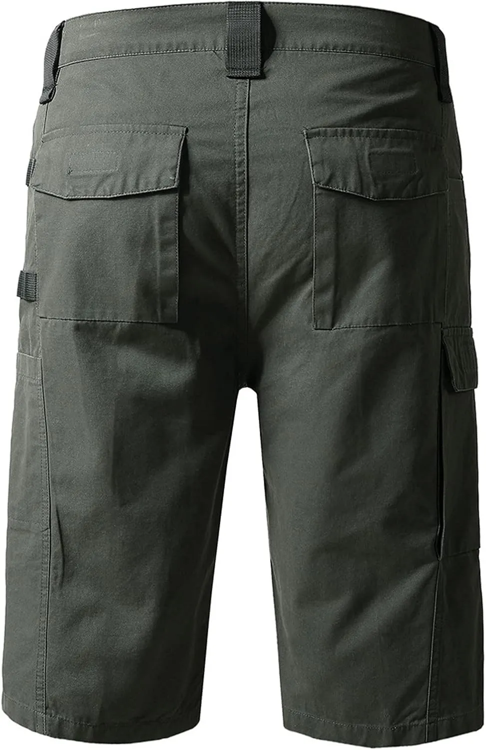 Muscularfit Cotton Mens Shorts Regular Big and Tall Multi Pockets Cargo Shorts 7" Inseam Summer Casual Sport Tooling Shorts