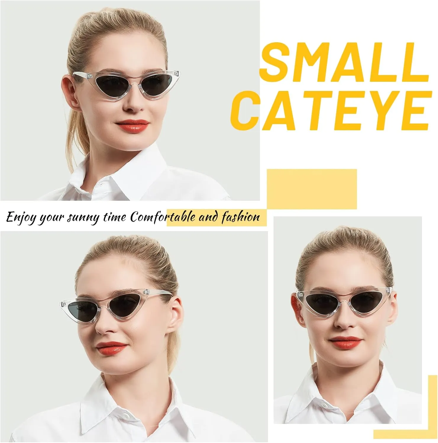 Narrow Sunglasses for Women Men Cool Polarized Sun Glasses Reduce Glare
