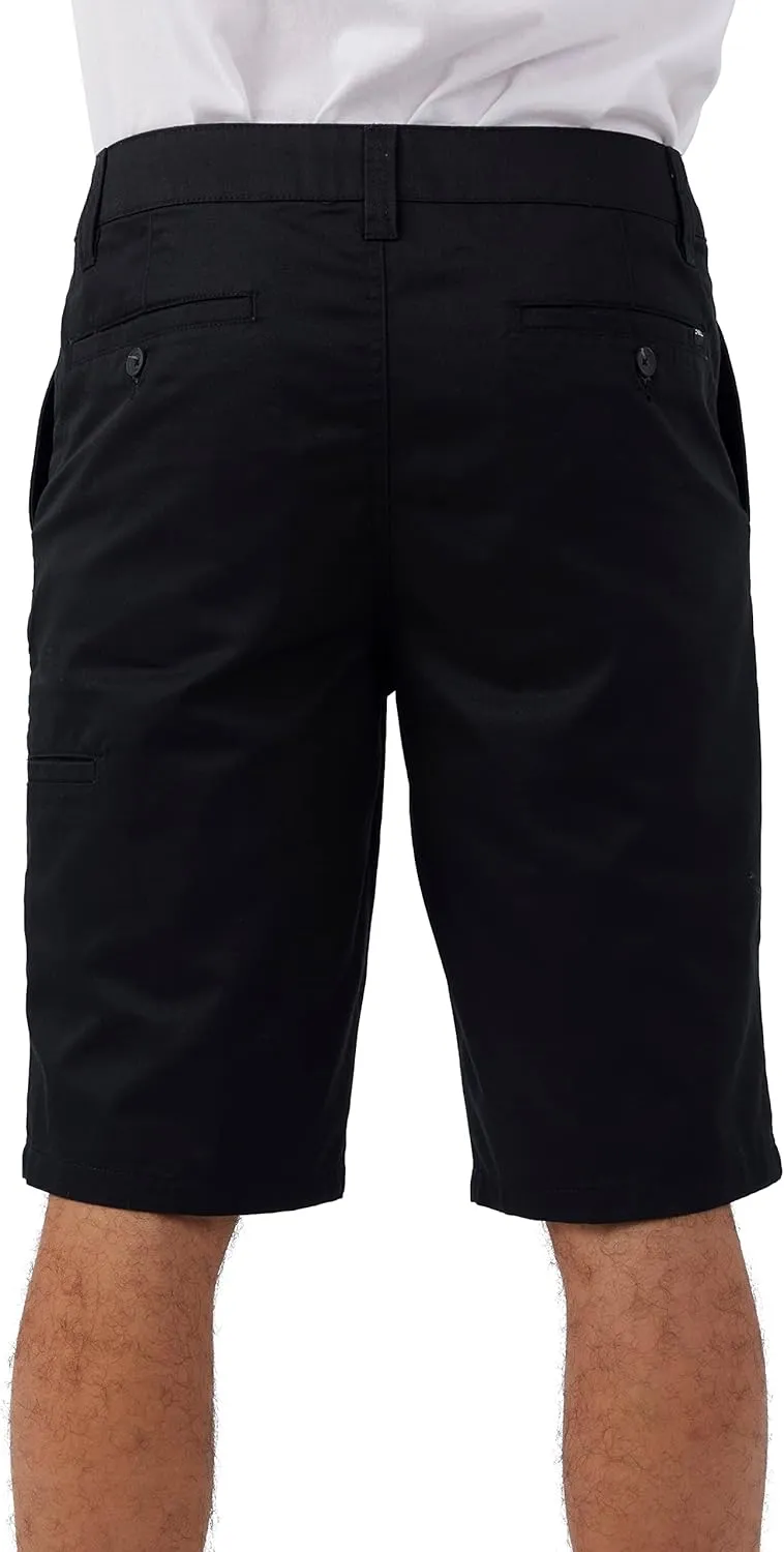 O'NEILL Men's Khaki Shorts -Stretch 22 Inch Outseam Chino Shorts Men-Classic Shorts for Men-Comfortable and Versatile
