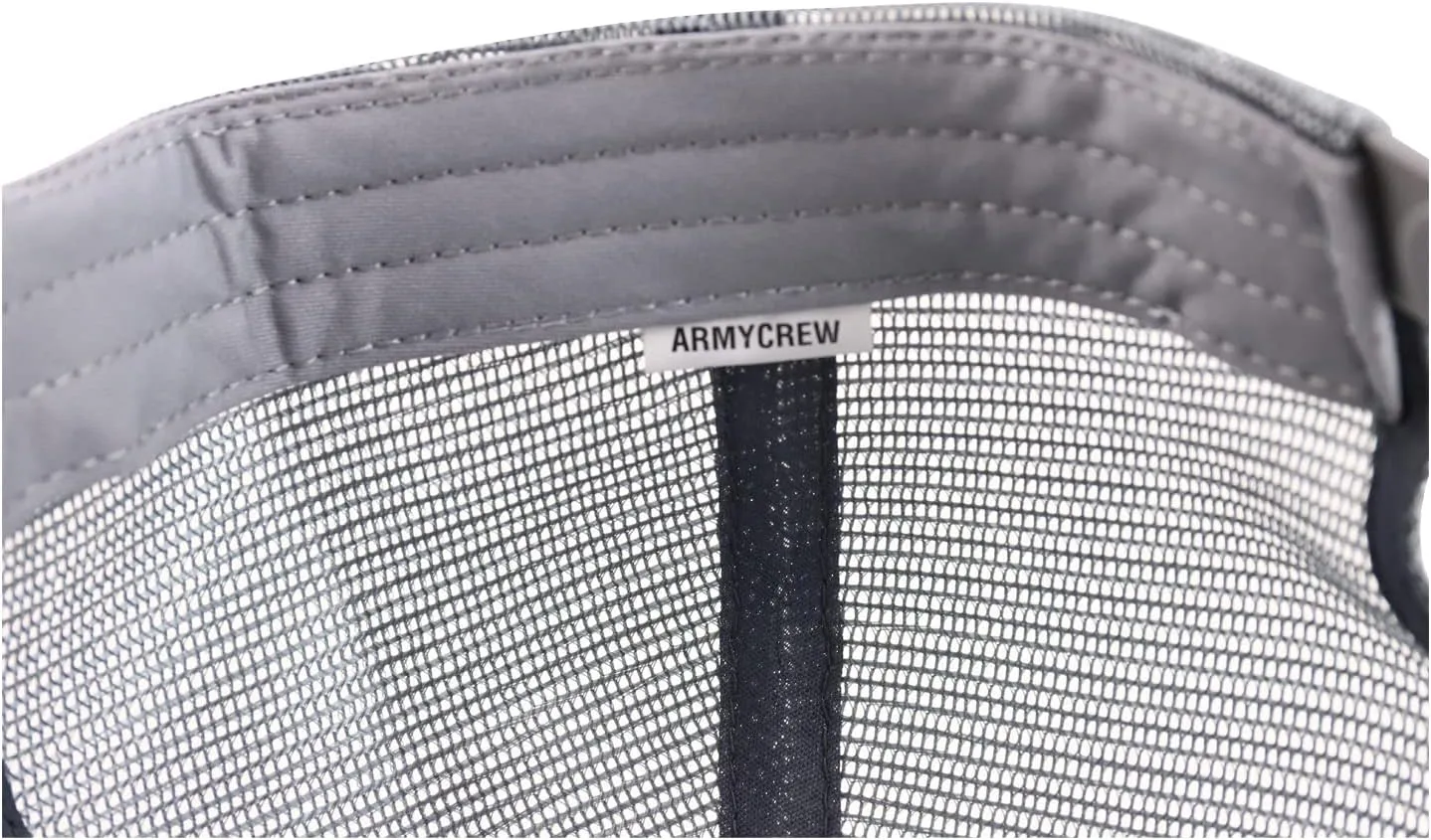 Oversize 2XL Blank Plain Structured Mesh Back Flatbill Snapback Cap