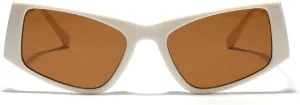 Oversized Cat Eye Sunglasses for Women Fashion Vintage Cute Cat Eye Shades Ladies Metal Sunglasses UV Protection