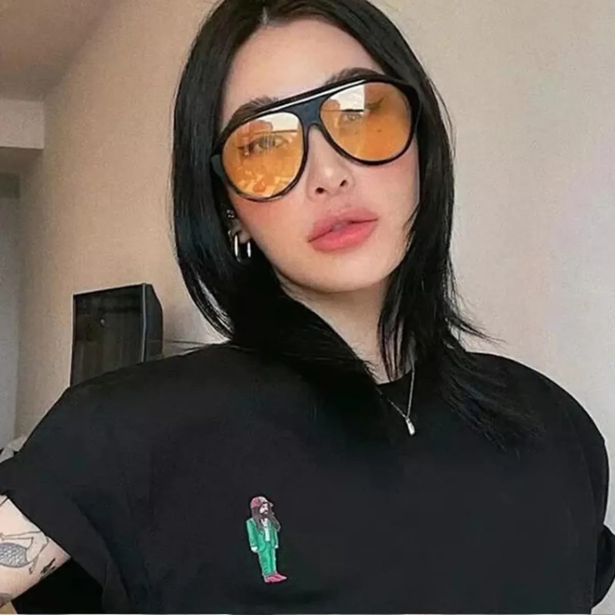Oversized Oval Sunglasses for Driving, Photography, Running, Fishing and Sports - Anti-Dizziness and Anti-Ultraviolet,