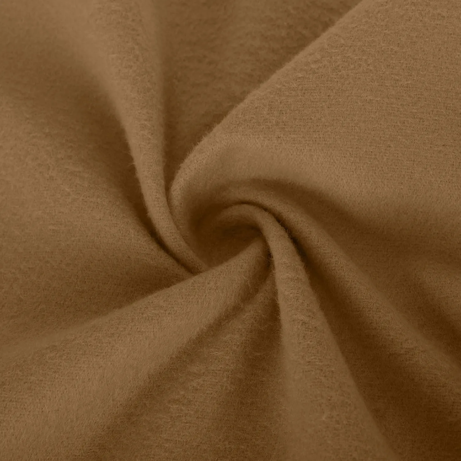 Pea Coats for Women Winter Wool Blend Camel Trench Coat Notch Lapel Double-Breasted Mid-Long Jacket Outwear