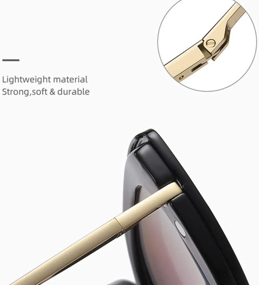 Polarized Sunglasses Cat Eye Ladies Vintage Female Sunglasses