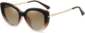Polarized Sunglasses Cat Eye Ladies Vintage Female Sunglasses