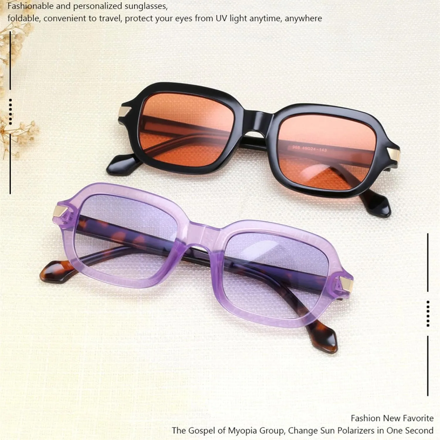 Punk Sunglasses Fashion Men Women Uv400 Vintage