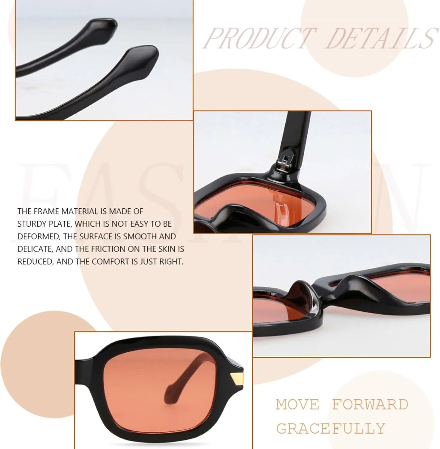 Punk Sunglasses Fashion Men Women Uv400 Vintage
