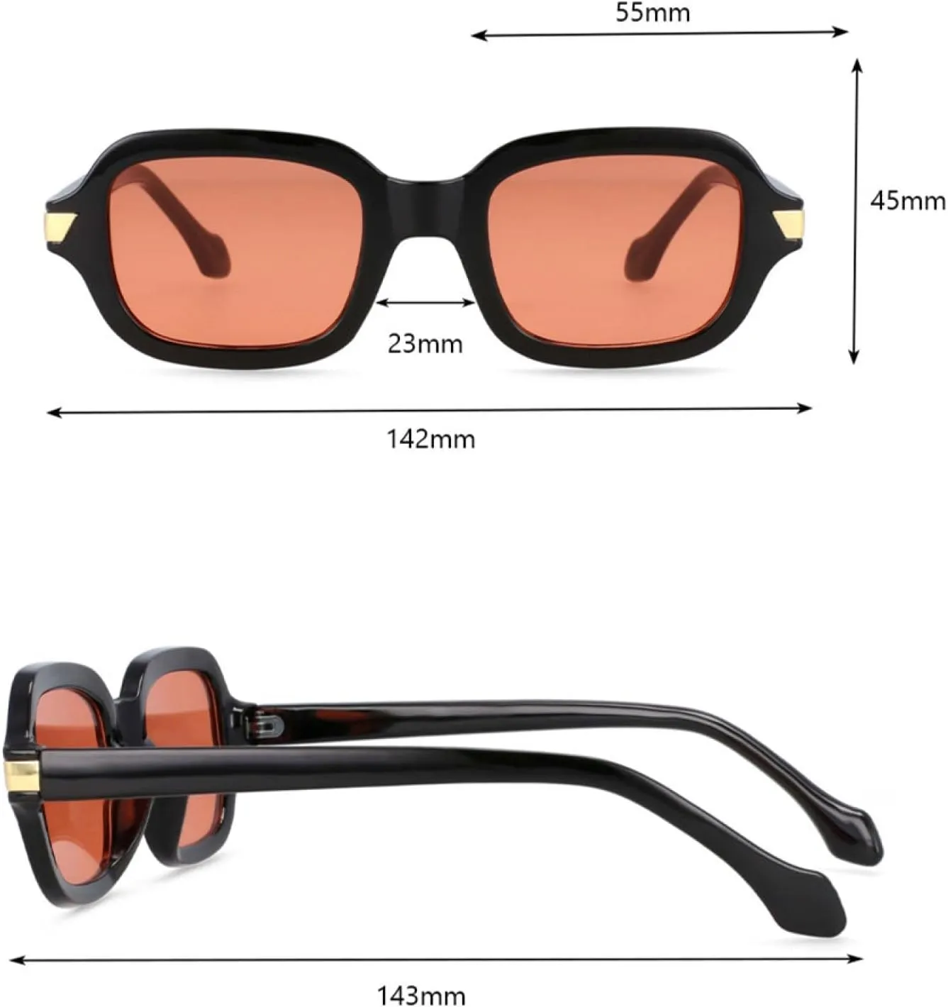 Punk Sunglasses Fashion Men Women Uv400 Vintage