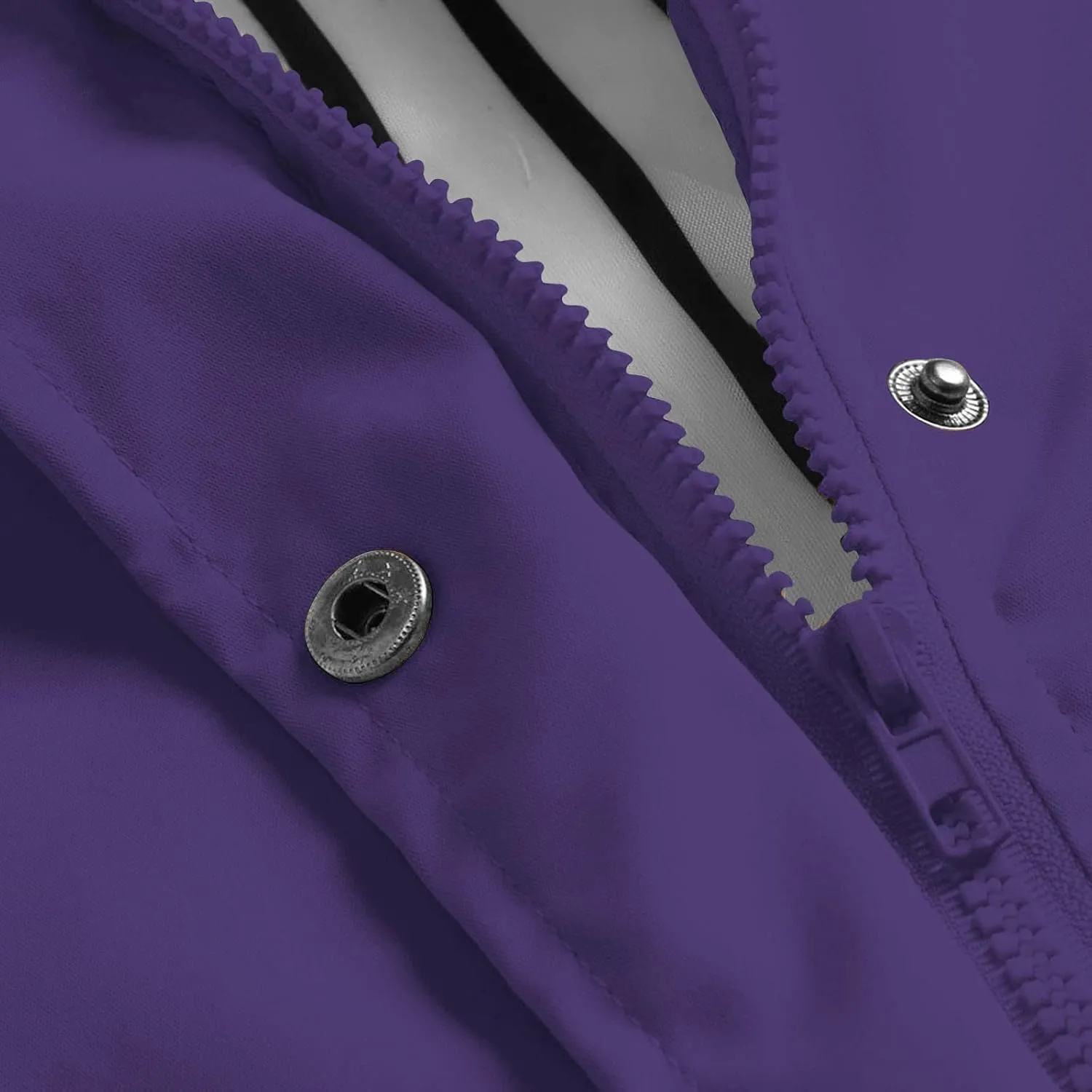 Rain Coats For Women Waterproof Lightweight Zip Up Packable Rain Jacket With Pockets Fall Winter Windbreaker With Hood