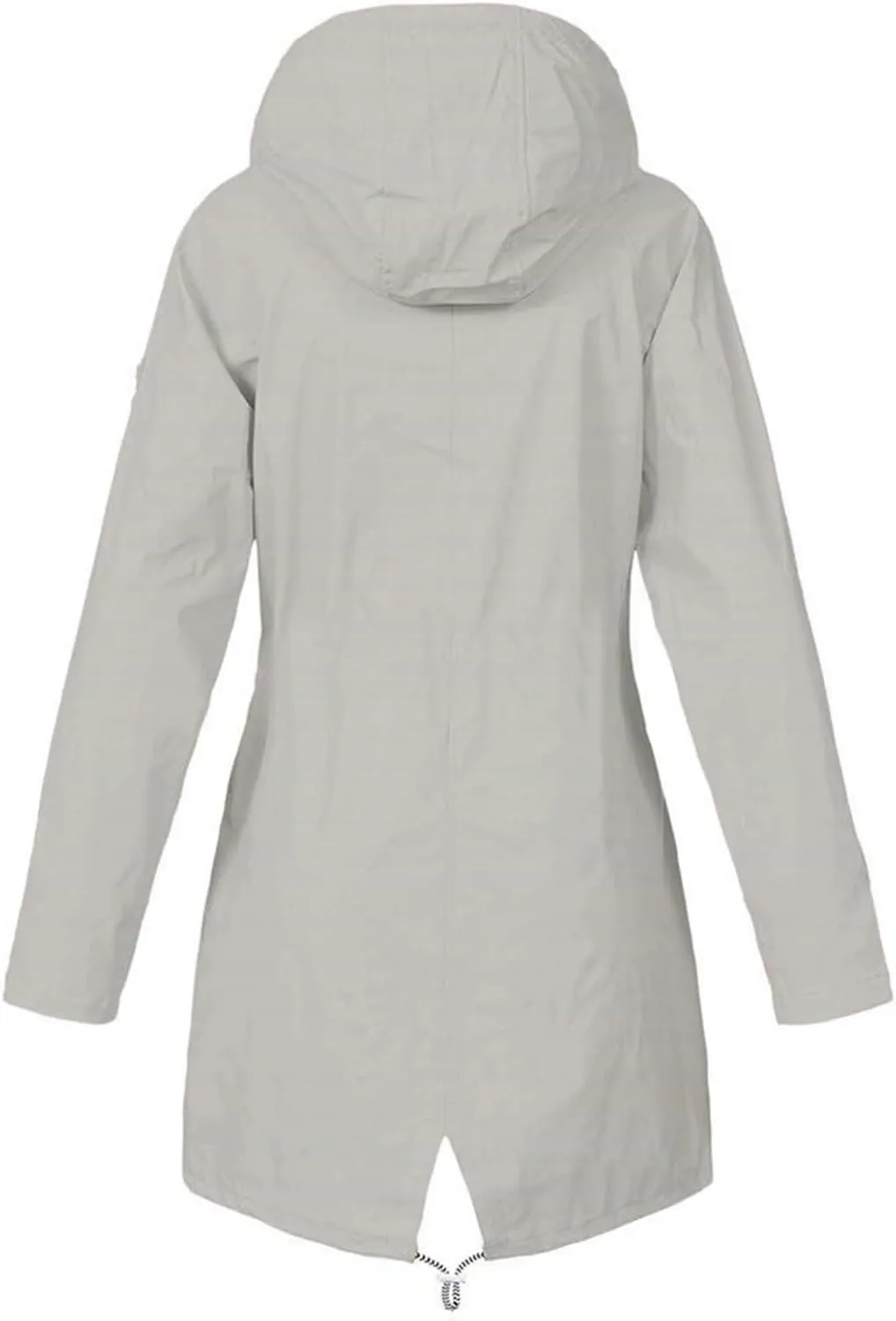 Rain Jacket Womens Waterproof with Hood Lightweight Packable Raincoat for Hiking Outdoor Windbreaker with Pockets
