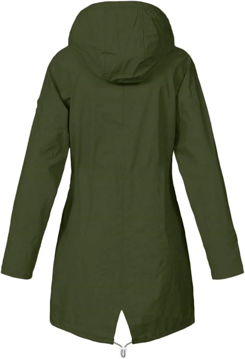 Rain Jacket Womens Waterproof with Hood Lightweight Packable Raincoat for Hiking Outdoor Windbreaker with Pockets