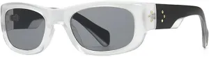 Rectangle Rivets Men Punk Sunglasses Vintage Women Uv400