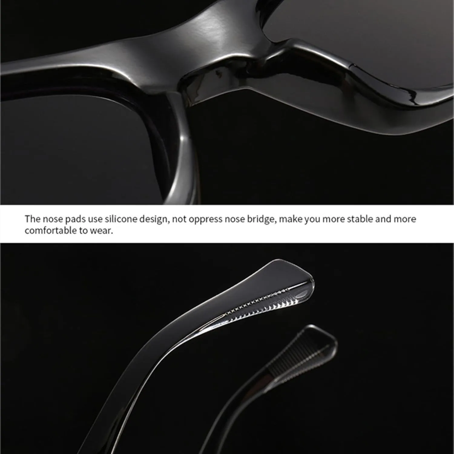 Rectangle Rivets Men Punk Sunglasses Vintage Women Uv400