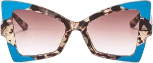 Retro Cat Eye Sunglasses Vintage Butterfly shaped Sunglasses Colorful Women Sunglasses Trendy Sunglasses for Party