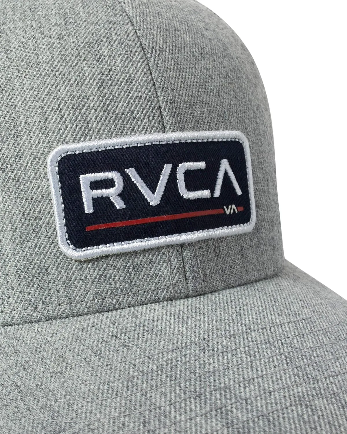 RVCA Men's Curved Brim Trucker Hat, Structured Hat with Curved Bill, Adjustable Snapback Closure
