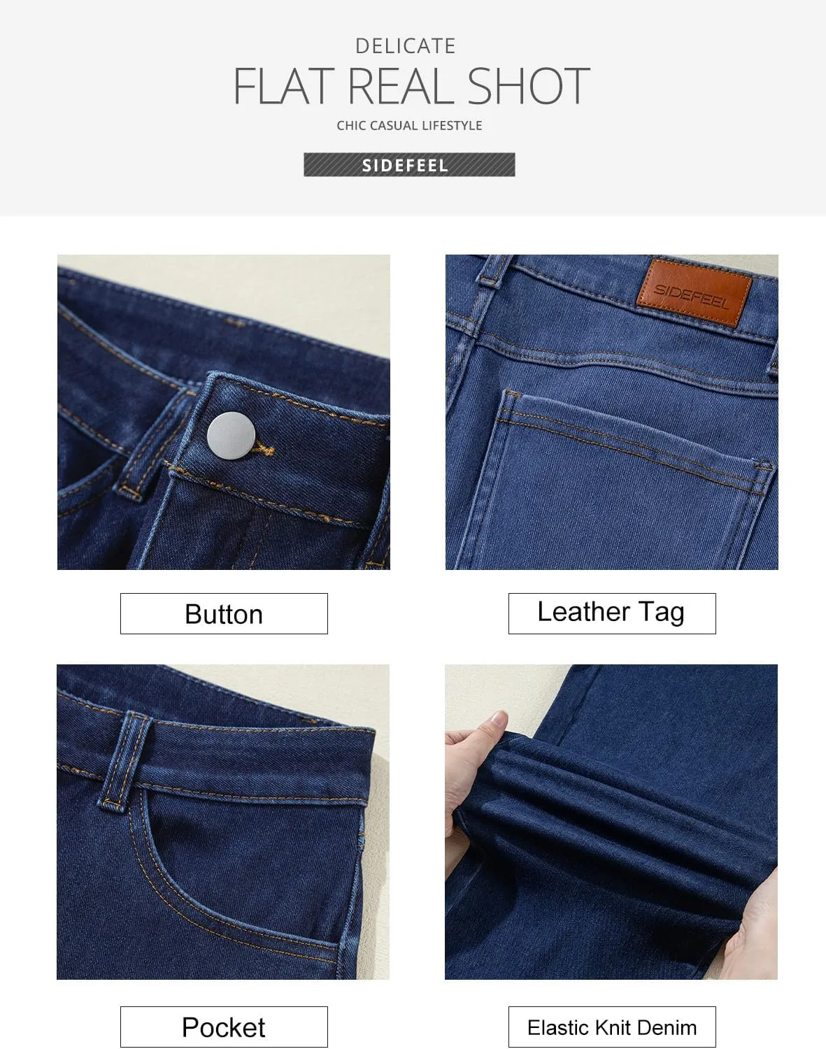 Sidefeel womens Modern/Fitted