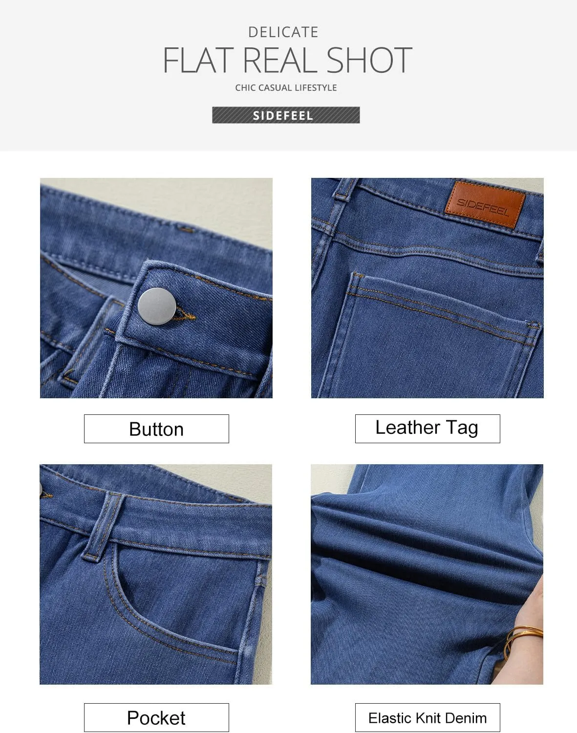 Sidefeel womens Modern/Fitted