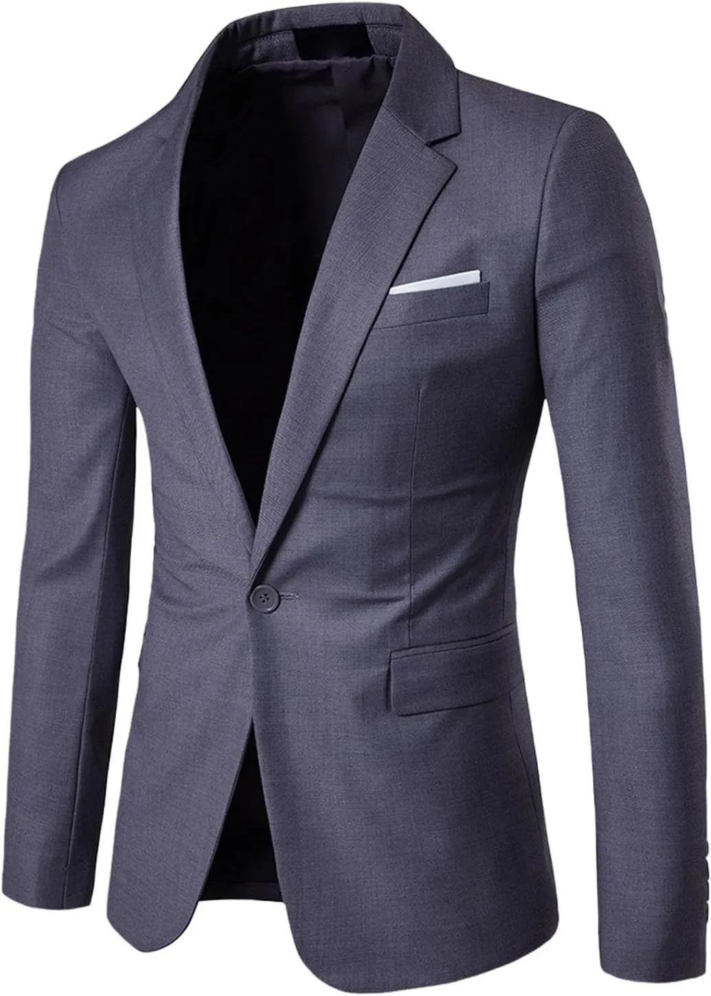 Sports Coats For Men Fit One Button Suit Coat Jacket Tops Men Fashion Mens Suit Jacket Mens Windbreaker Jackets