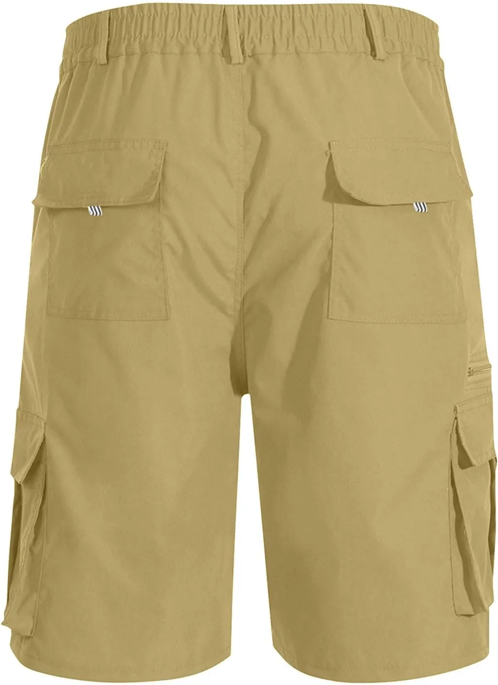 Stretch Cargo Shorts for Men Button Lightweight Wide Leg Work Shorts Summer Outdoor Multi Pockets Travel Hiking Pants