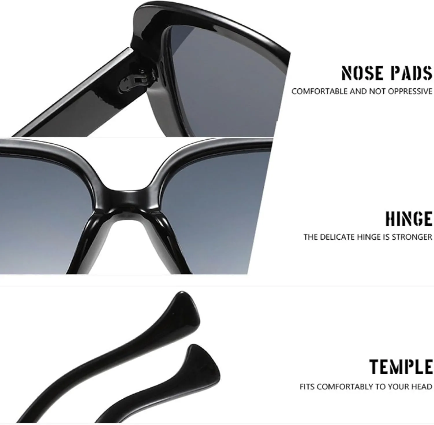 Sunglasses Women Vintage Fashion Glasses Green Leopard Shades Uv400 Luxury