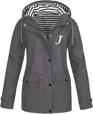 Trench Coats For Women Outdoor Trench Raincoat With Hood Lightweight Plus Size For Girls Lightweight Trench Coat