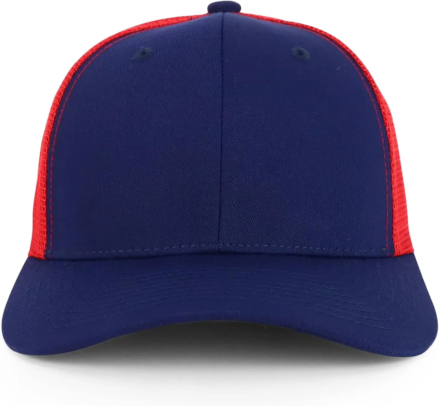 Trendy Apparel Shop Premium Structured 6 Panel Mesh Back Trucker Cap