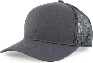 Trendy Apparel Shop Youth Size Contrasting Stitch Structured Mesh Back Baseball Cap