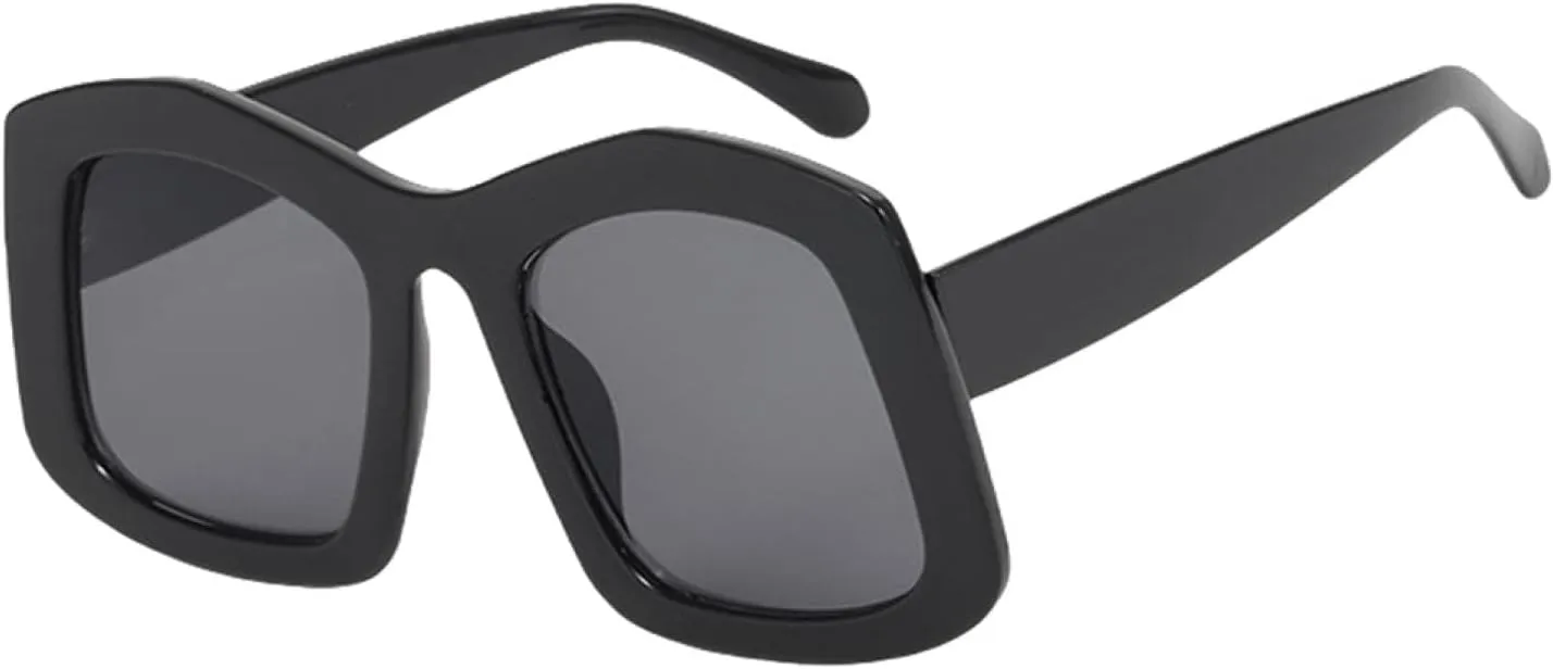 Unique Polygon Sunglasses Women Irregular Gradient Glasses Female Elegant Trendy Luxury Vintage Retro