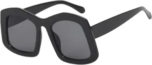 Unique Polygon Sunglasses Women Irregular Gradient Glasses Female Elegant Trendy Luxury Vintage Retro
