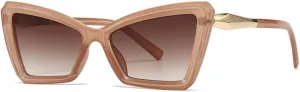 Vintage Cat Eye Sunglasses For Women Sun Glasses Punk Ladies Eyeglasses