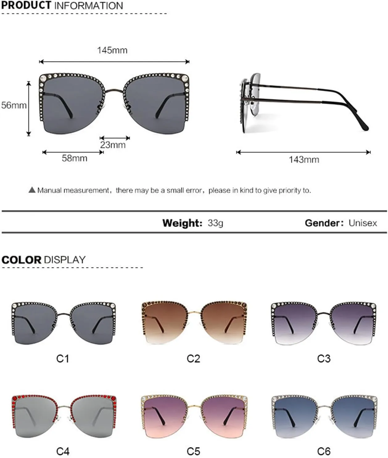 willochra Oversized Square Diamond Sunglasses Women Rhinestone Cat Eye Sunglasses Vintage Sparkling Party sunglasses Eyewear