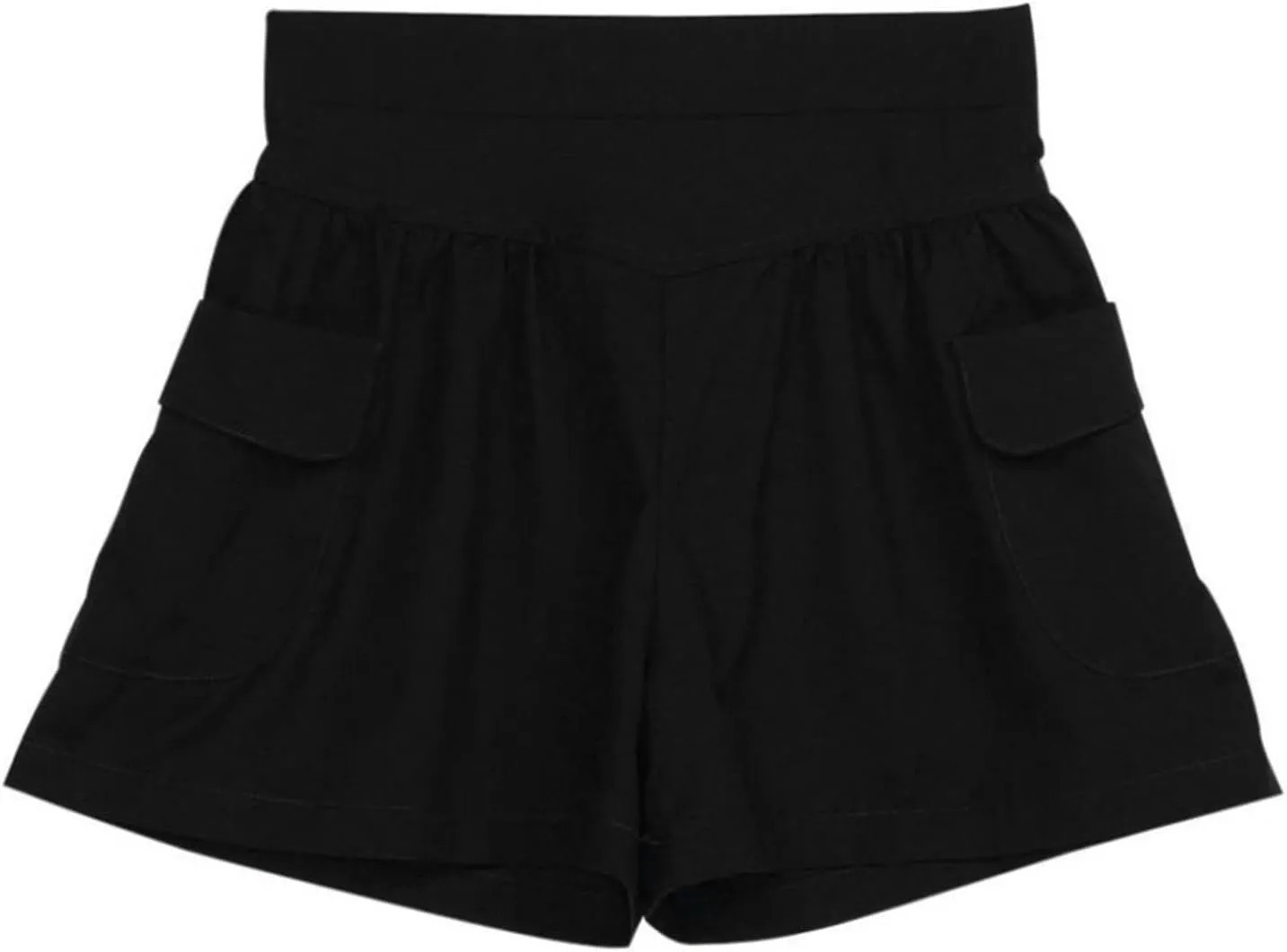 Women Beach Casual Hot Shorts with Elastic Waistband, Womens Shorts Comfy Summer Loose Casual Shorts with Pockets