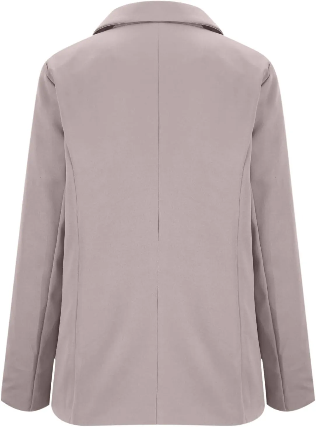 Womens Business Casual Blazer Spring Cardigan Lapel Button Down Solid Suit Jacket with Lined Office Work Clothes 2025
