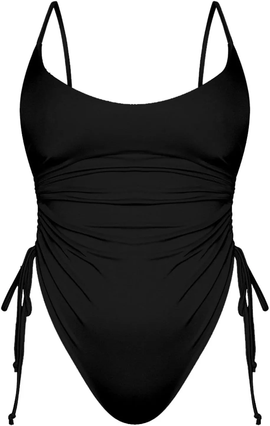 Women's High Cut Cheeky One Piece Bathing Suit Sexy Tummy Control Swimsuit Swimwear